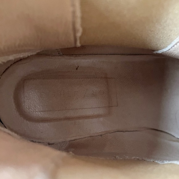 Either/Or Everyday Boots Size 9 Desert Tan Leather Chelsea Pointed Ankle Booties - Picture 5 of 15